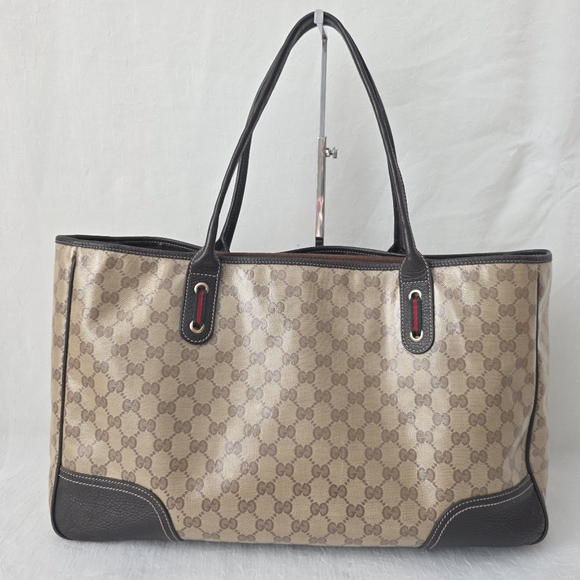 Auth Gucci Crystal Princy Tote Bag - Picture 3 of 12